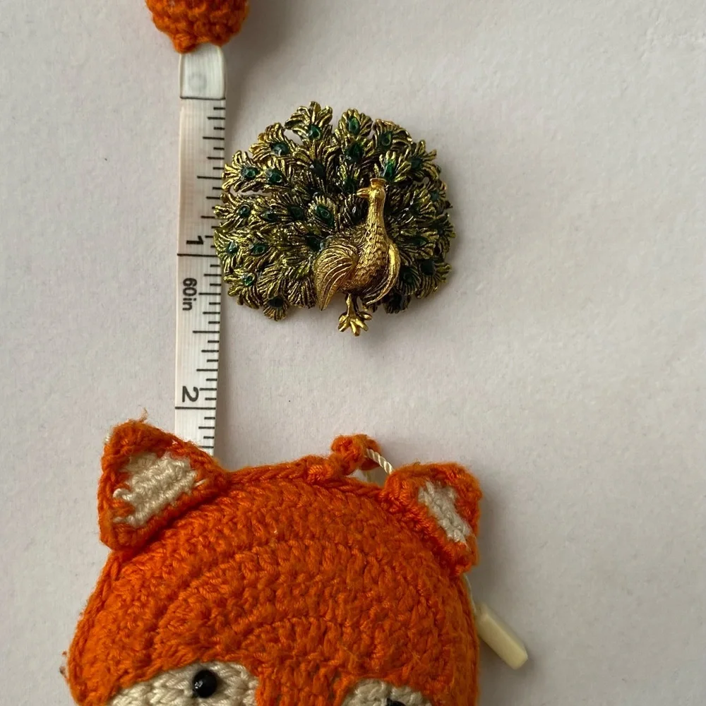 Vintage Peacock Brooch